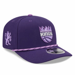 New Era Sacramento Kings 2025/26 City Edition 9SEVENTY Adjustable Hat Purple