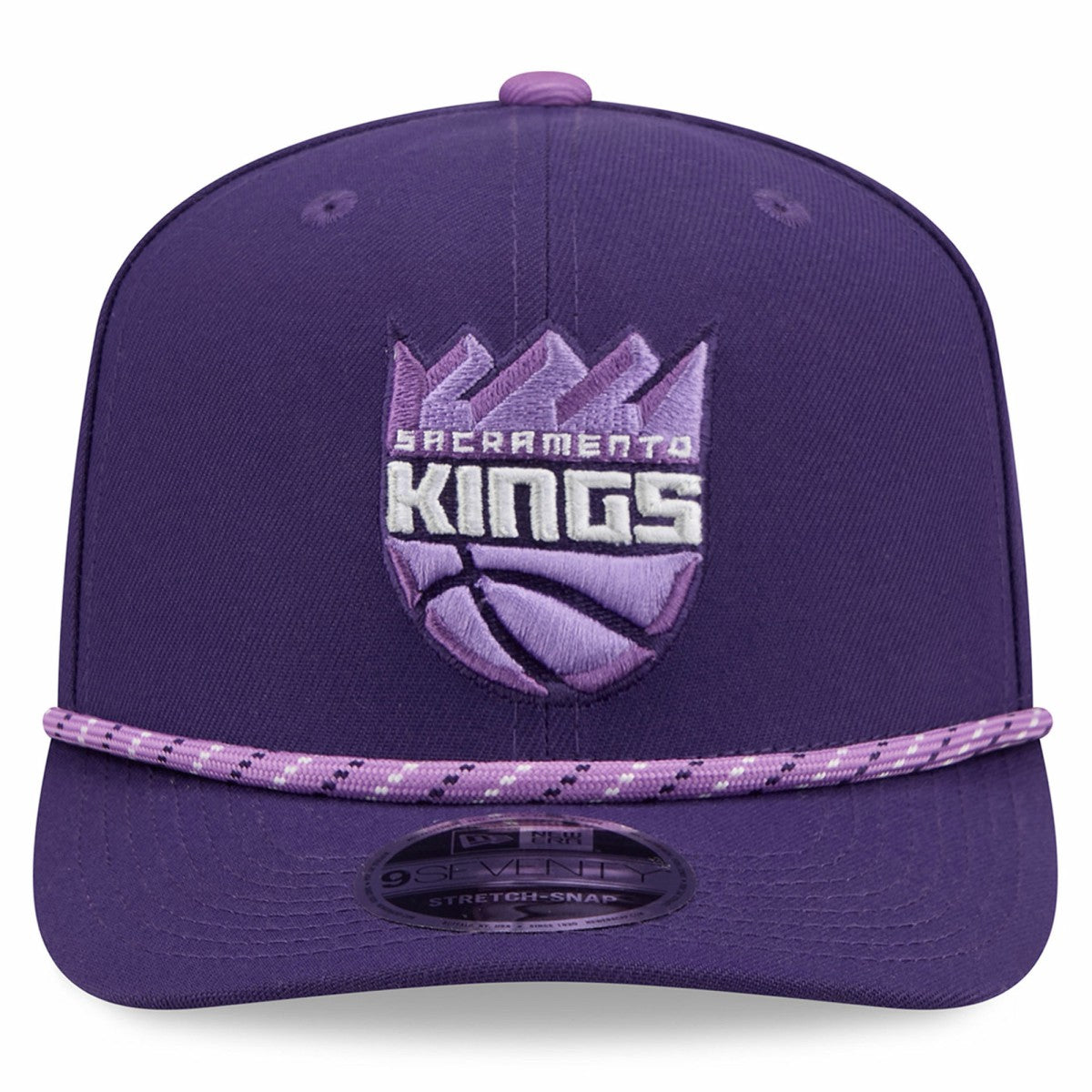New Era Sacramento Kings 2025/26 City Edition 9SEVENTY Adjustable Hat Purple