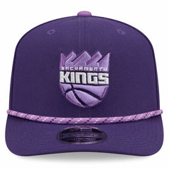 New Era Sacramento Kings 2025/26 City Edition 9SEVENTY Adjustable Hat Purple