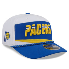 New Era Indiana Pacers 2025/26 City Edition 9SEVENTY Adjustable Hat White/Blue