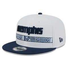 New Era Memphis Grizzlies Youth 2025/26 City Edition 9FIFTY Snapback Hat White/Navy