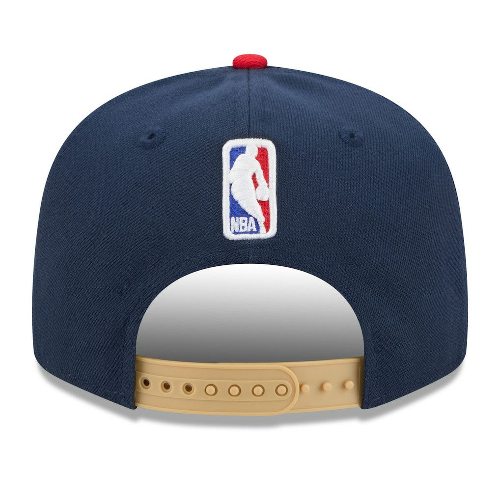 New Era Philadelphia 76ers Youth 2025/26 City Edition 9FIFTY Snapback Hat Navy