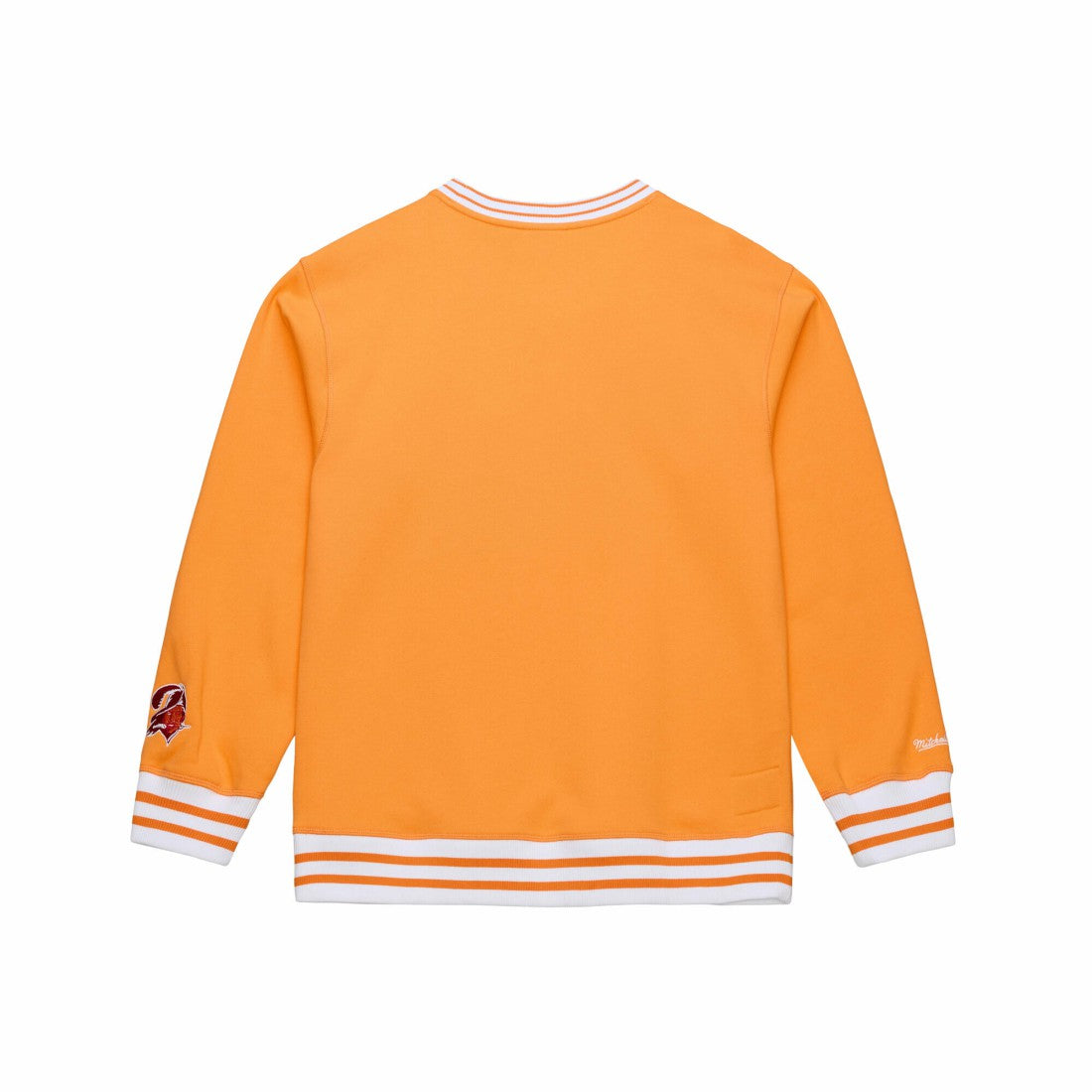 Tampa Bay Buccaneers 50th Season Coaches Sweatshirt – Orange - Mitchell & Ness