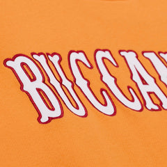 Tampa Bay Buccaneers 50th Season Coaches Sweatshirt – Orange - Mitchell & Ness
