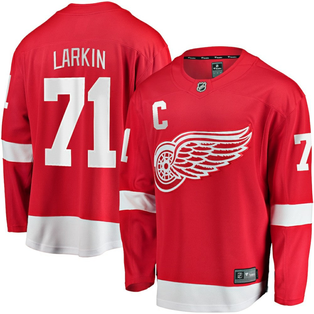 Dylan Larkin Detroit Red Wings Fanatics 2023/24 Captain Breakaway Player Jersey - Red | Fanatics Clearance