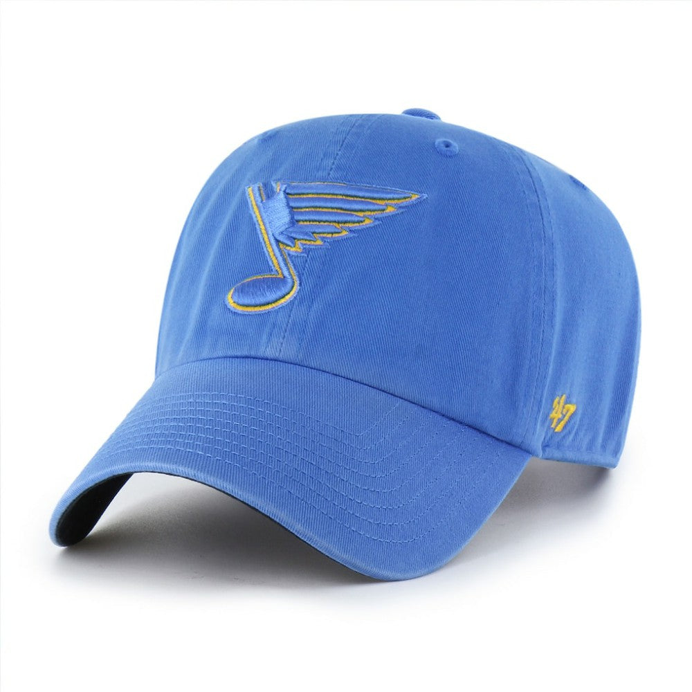 St. Louis Blues '47 Core Logo Clean Up Adjustable Hat - Blue | 47 brand near me