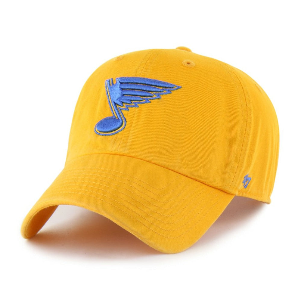 St. Louis Blues '47 Core Logo Clean Up Adjustable Hat - Gold | 47 brand sale