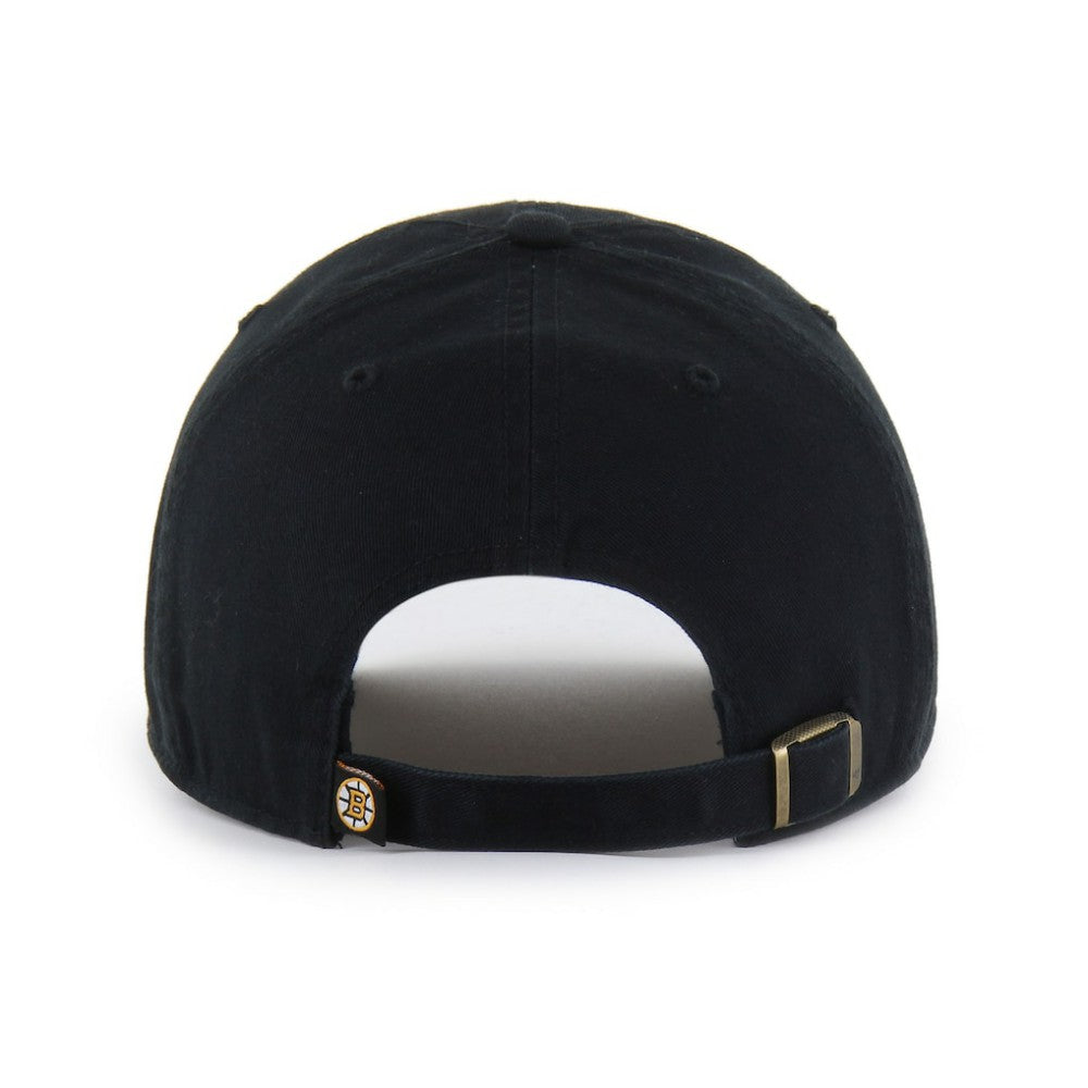 Boston Bruins '47 Core Logo Clean Up Adjustable Hat - Black | 47 brand sale