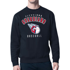Cleveland Guardians Starter Team Logo Fleece Pullover Sweatshirt Discount