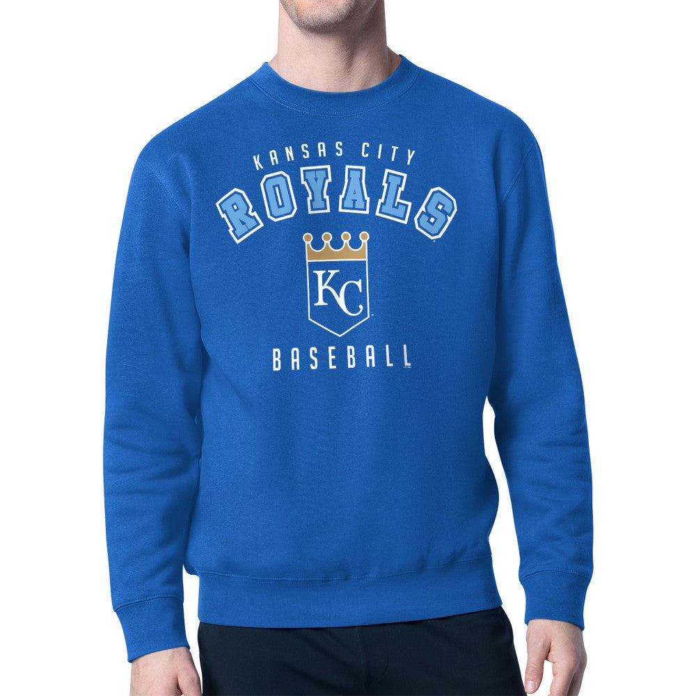 Kansas City Royals Starter Team Logo Fleece Pullover Sweatshirt Near Me