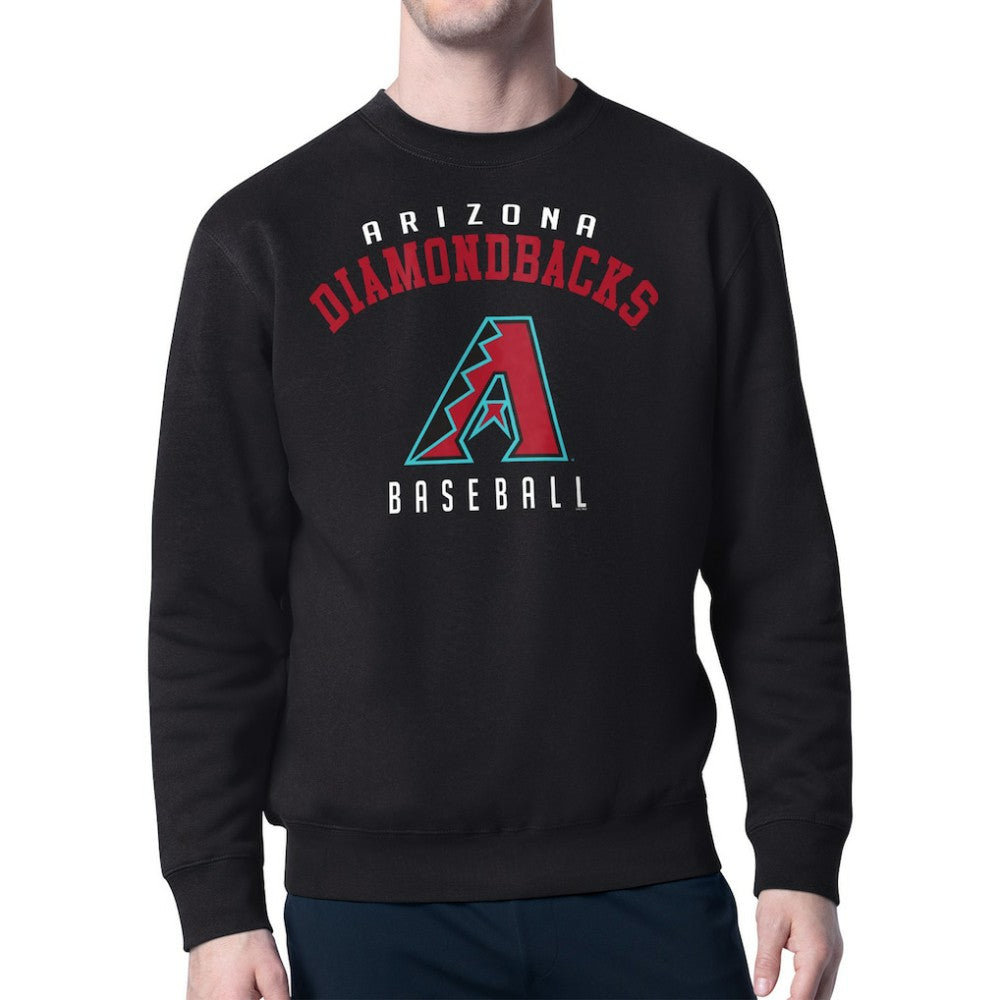 Arizona Diamondbacks Starter Team Logo Fleece Pullover Sweatshirt Sale