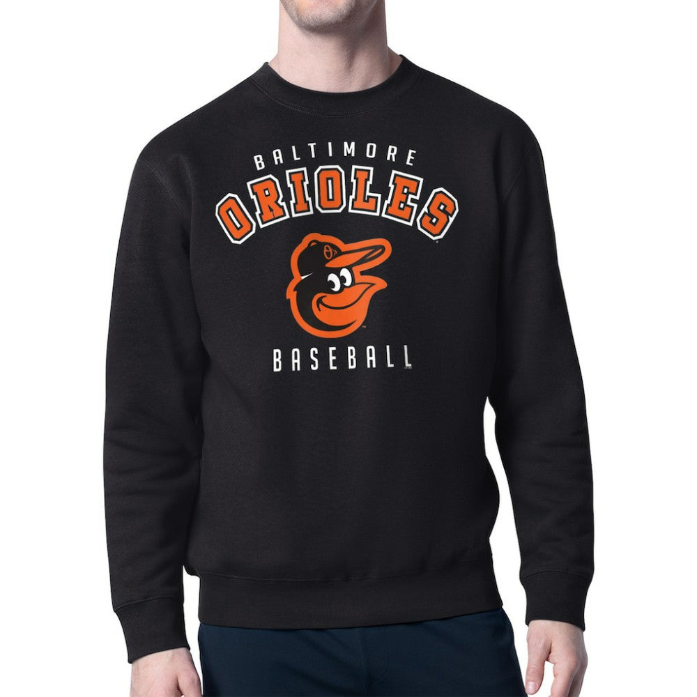 Baltimore Orioles Starter Team Logo Fleece Pullover Sweatshirt Sale