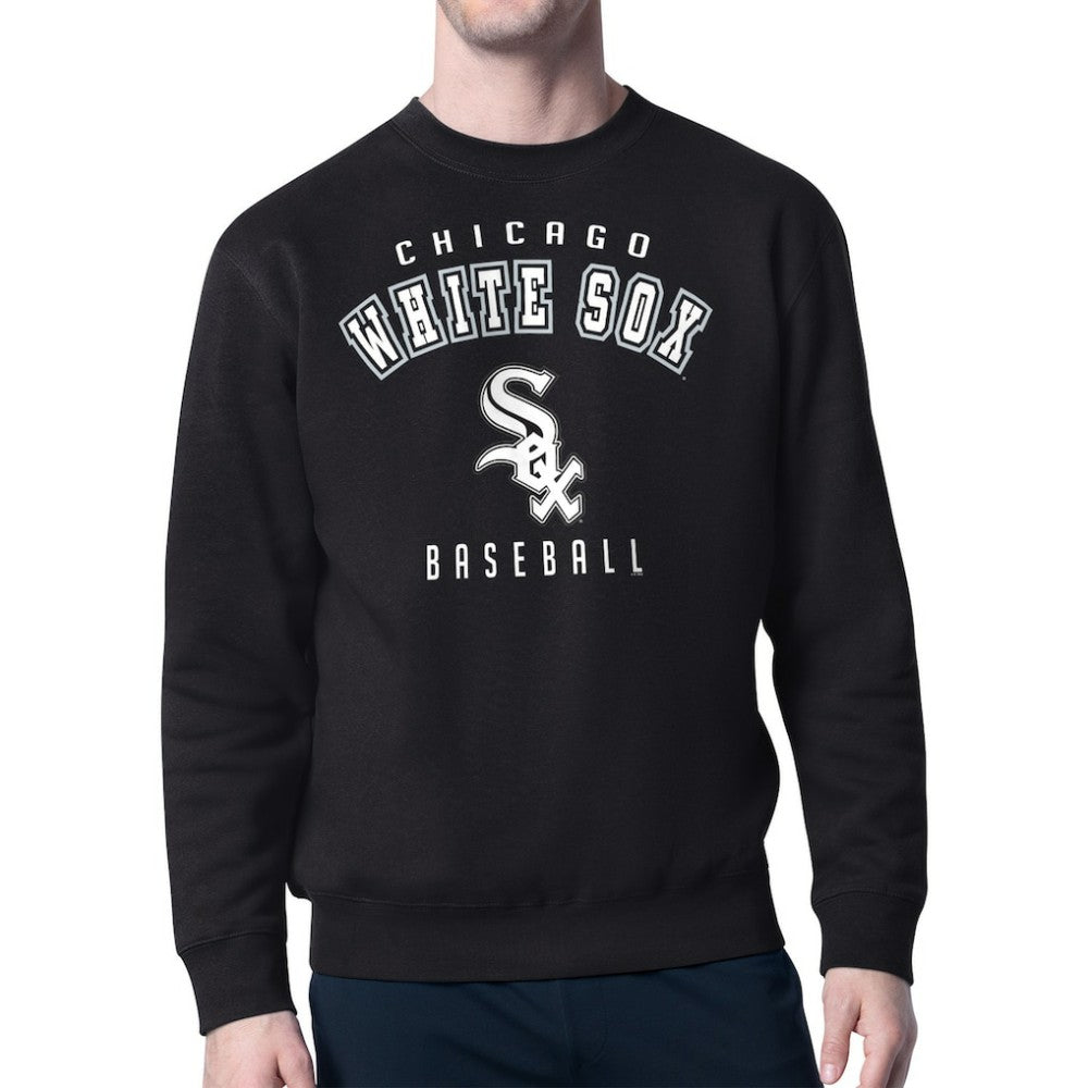 Chicago White Sox Starter Team Logo Fleece Pullover Sweatshirt Discount