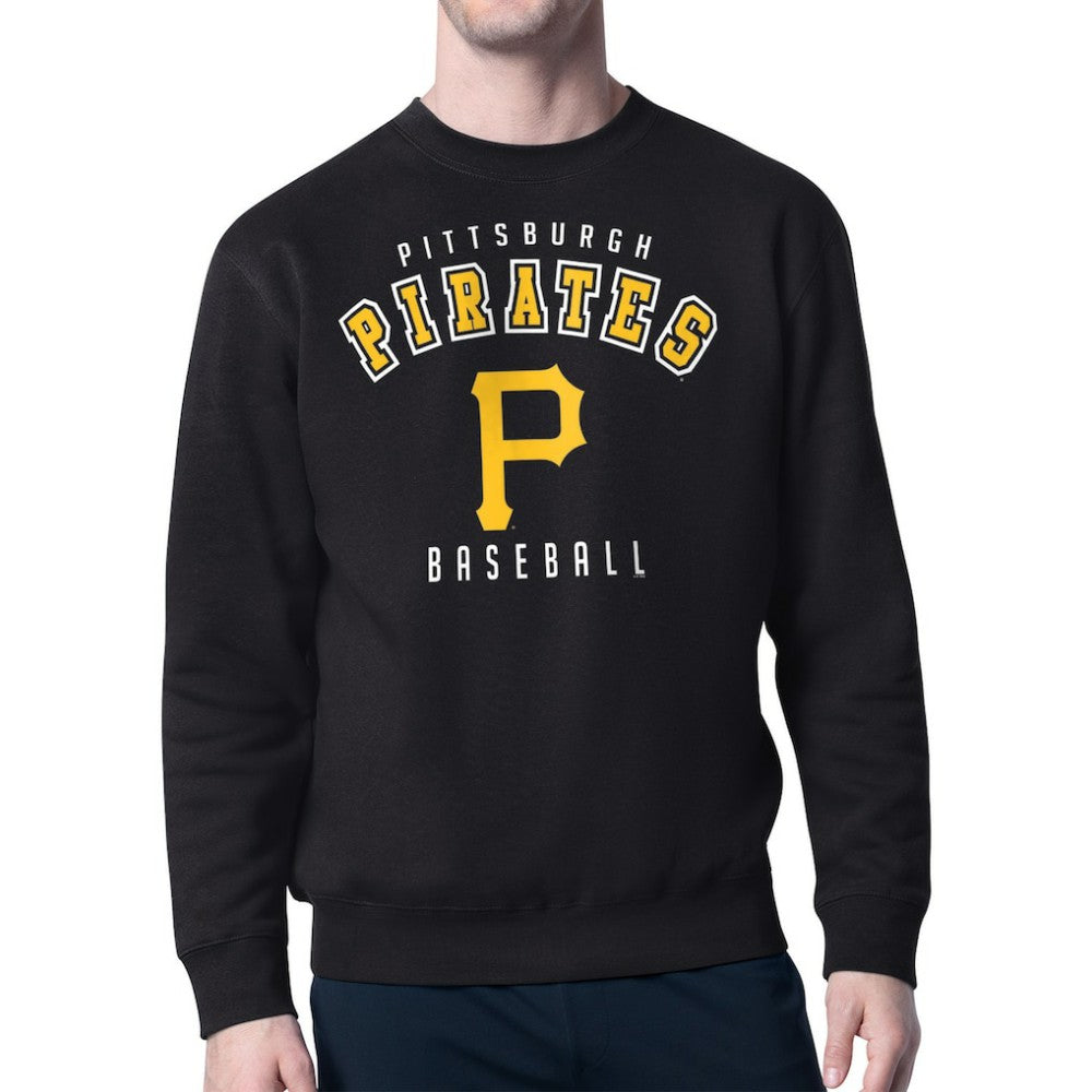 Pittsburgh Pirates Starter Team Logo Fleece Pullover Sweatshirt Discount