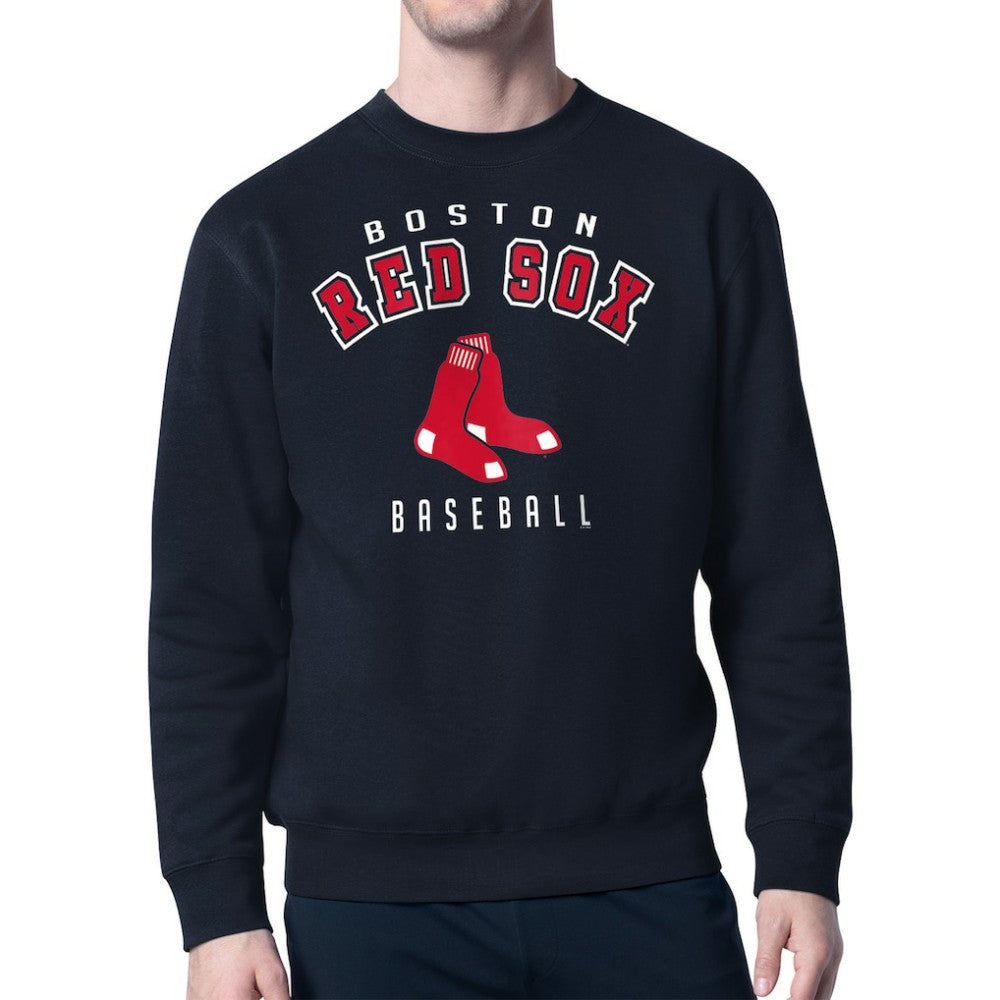 Boston Red Sox Starter Team Logo Fleece Pullover Sweatshirt for sale