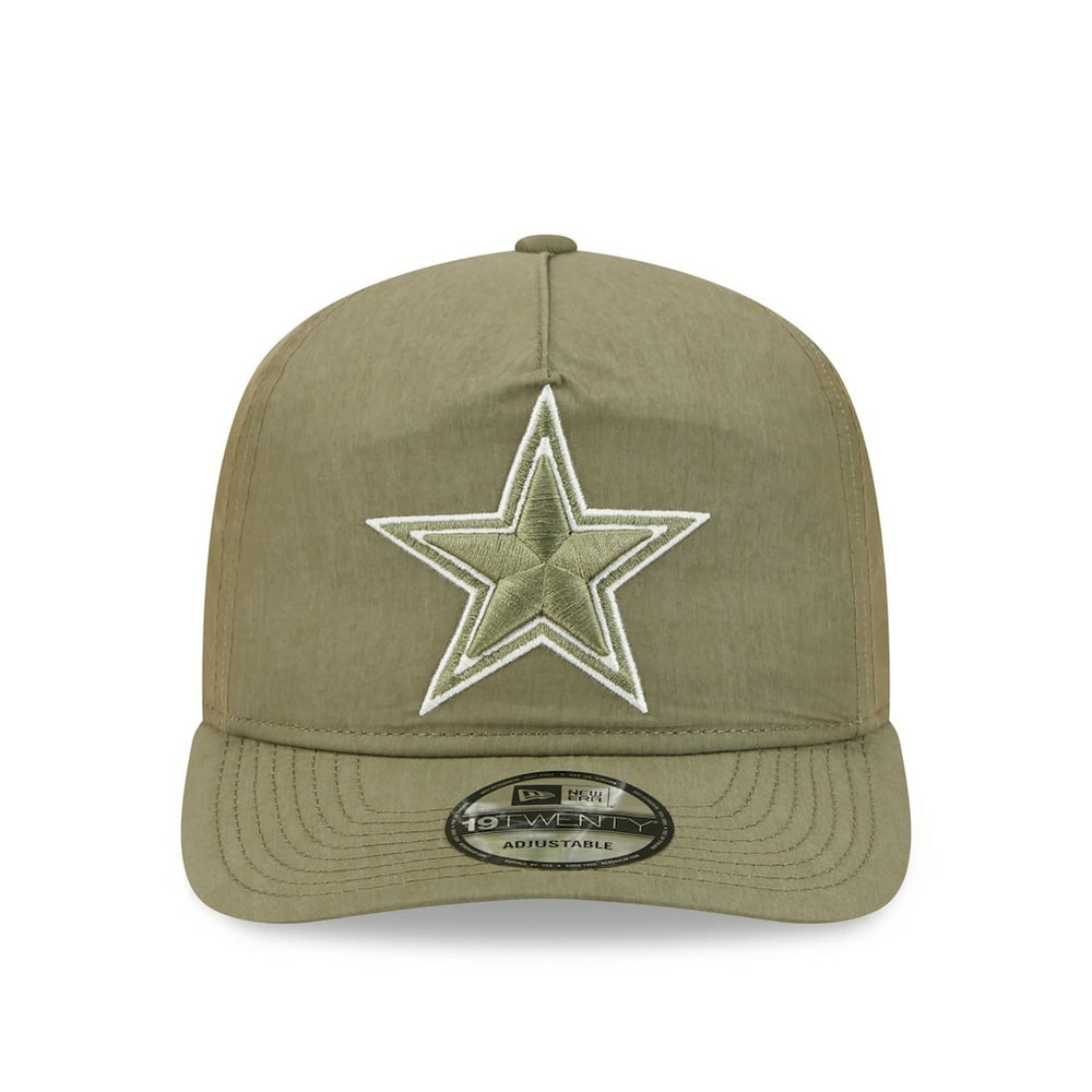Dallas Cowboys New Era Male Adult Nylon 19TWENTY Adjustable Hat - Olive - NFL