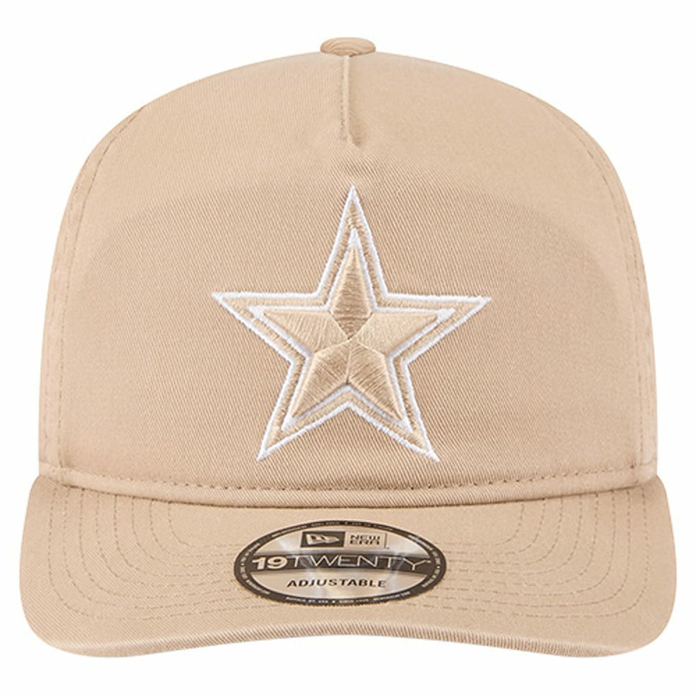 Dallas Cowboys New Era 19TWENTY Adjustable Hat - Tan - NFL