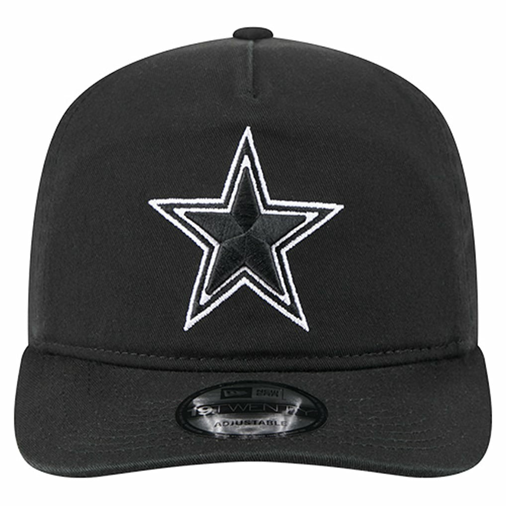 Dallas Cowboys New Era 19TWENTY Adjustable Hat - Black/White - NFL