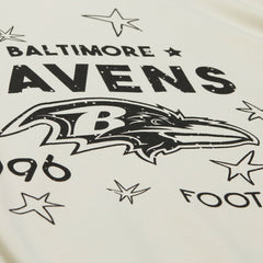 Baltimore Ravens Women's Plus Size Shooting Star Sweatshirt - Cream - Mitchell & Ness