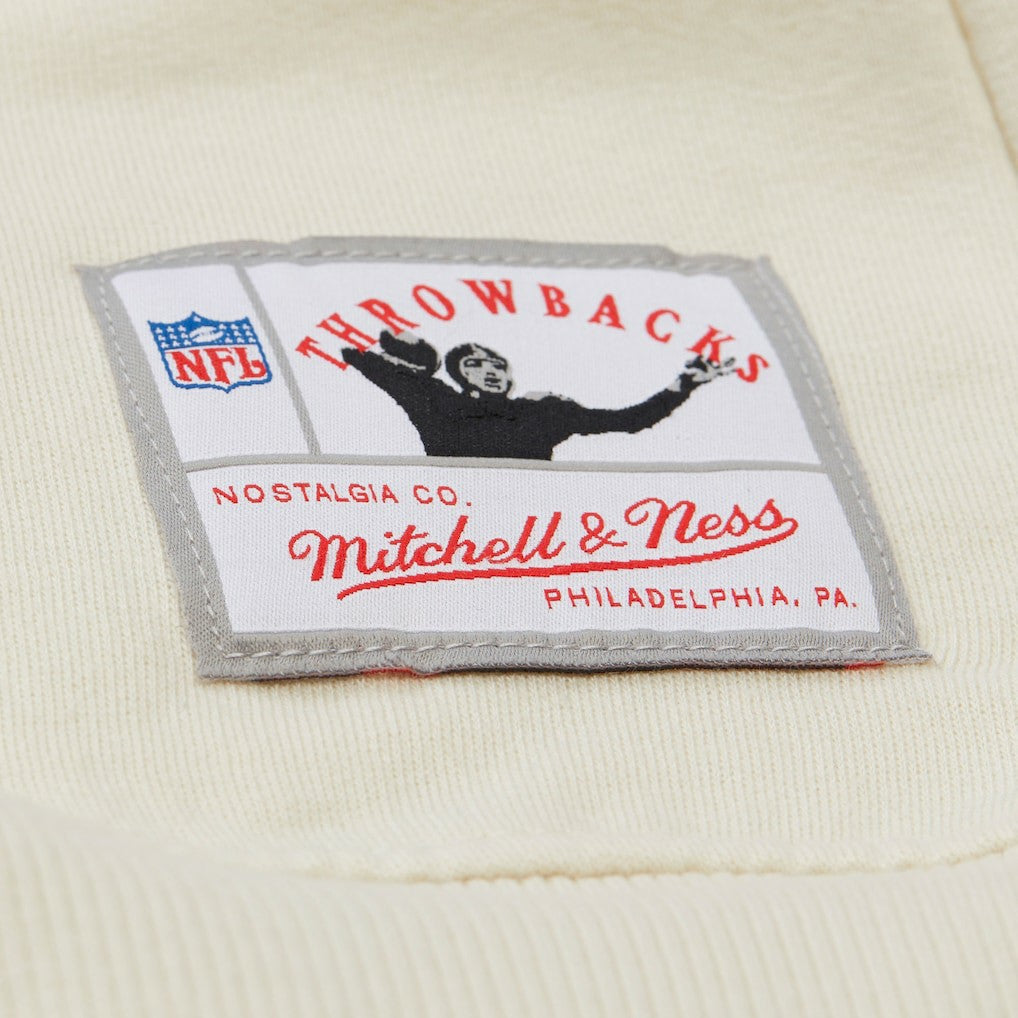 Baltimore Ravens Women's Plus Size Shooting Star Sweatshirt - Cream - Mitchell & Ness
