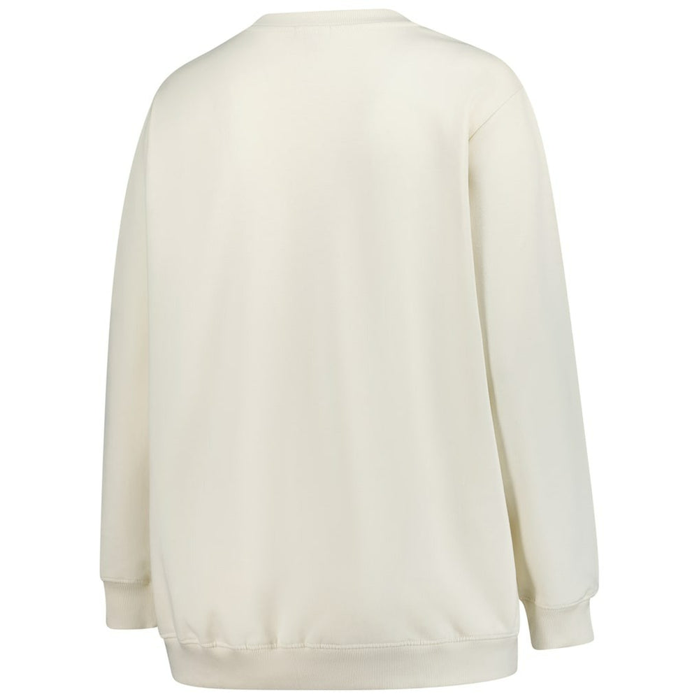 Indianapolis Colts Women's Plus Size Shooting Star Sweatshirt - Cream - Mitchell & Ness