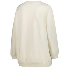 Seattle Seahawks Women's Plus Size Shooting Star Sweatshirt - Cream - Mitchell & Ness