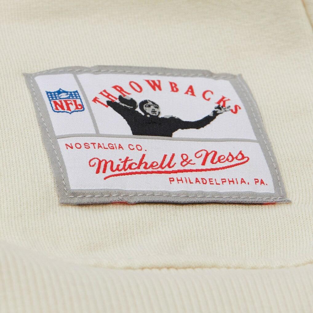 Pittsburgh Steelers Women's Plus Size Shooting Star Sweatshirt - Cream - Mitchell & Ness