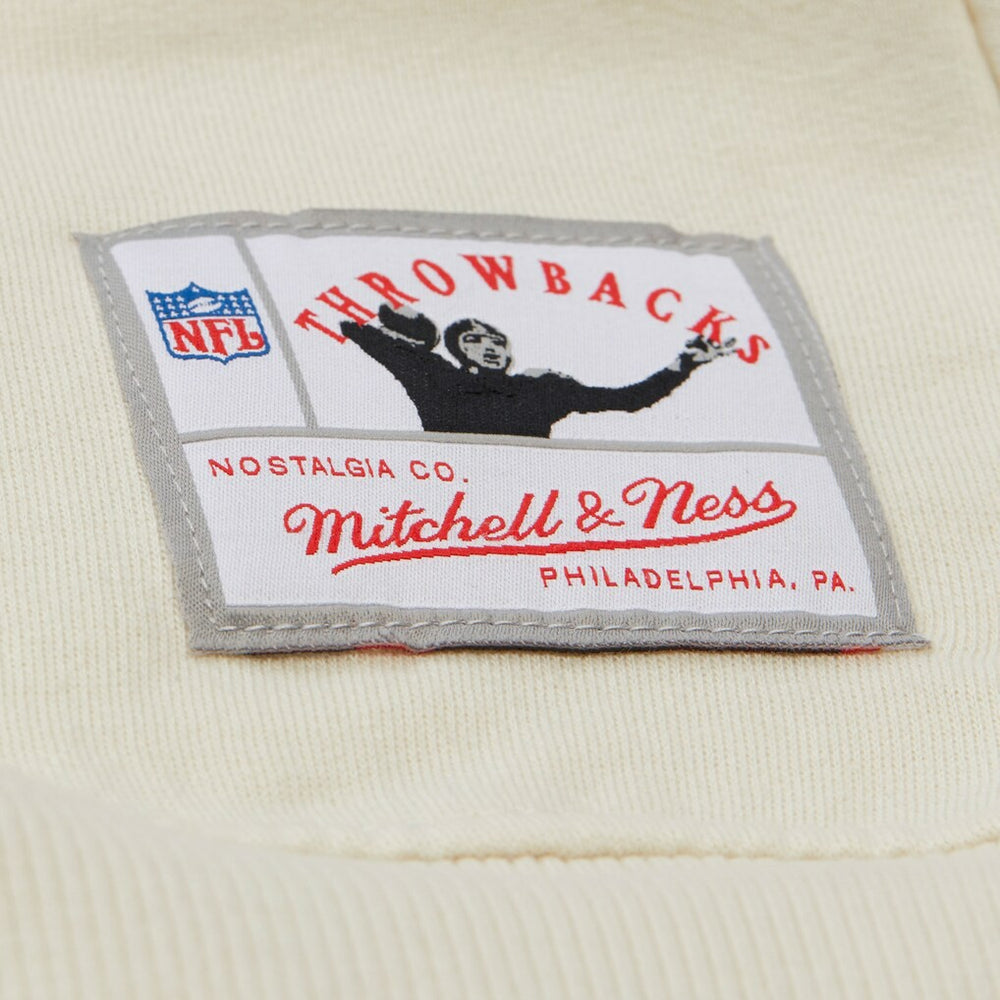 Pittsburgh Steelers Women's Plus Size Shooting Star Sweatshirt - Cream - Mitchell & Ness