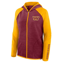 Washington Commanders Women's Plus Size End Around Pass Full-Zip Hoodie - Burgundy - Fanatics