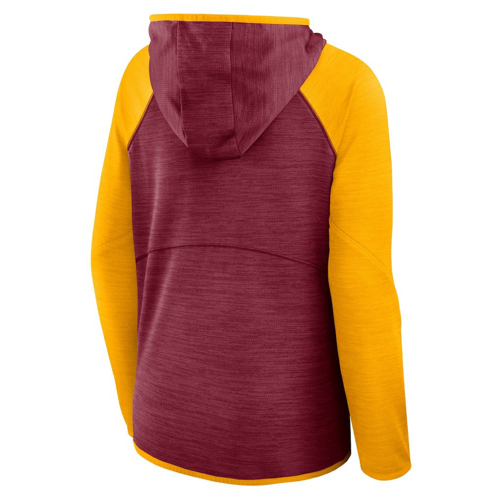 Washington Commanders Women's Plus Size End Around Pass Full-Zip Hoodie - Burgundy - Fanatics