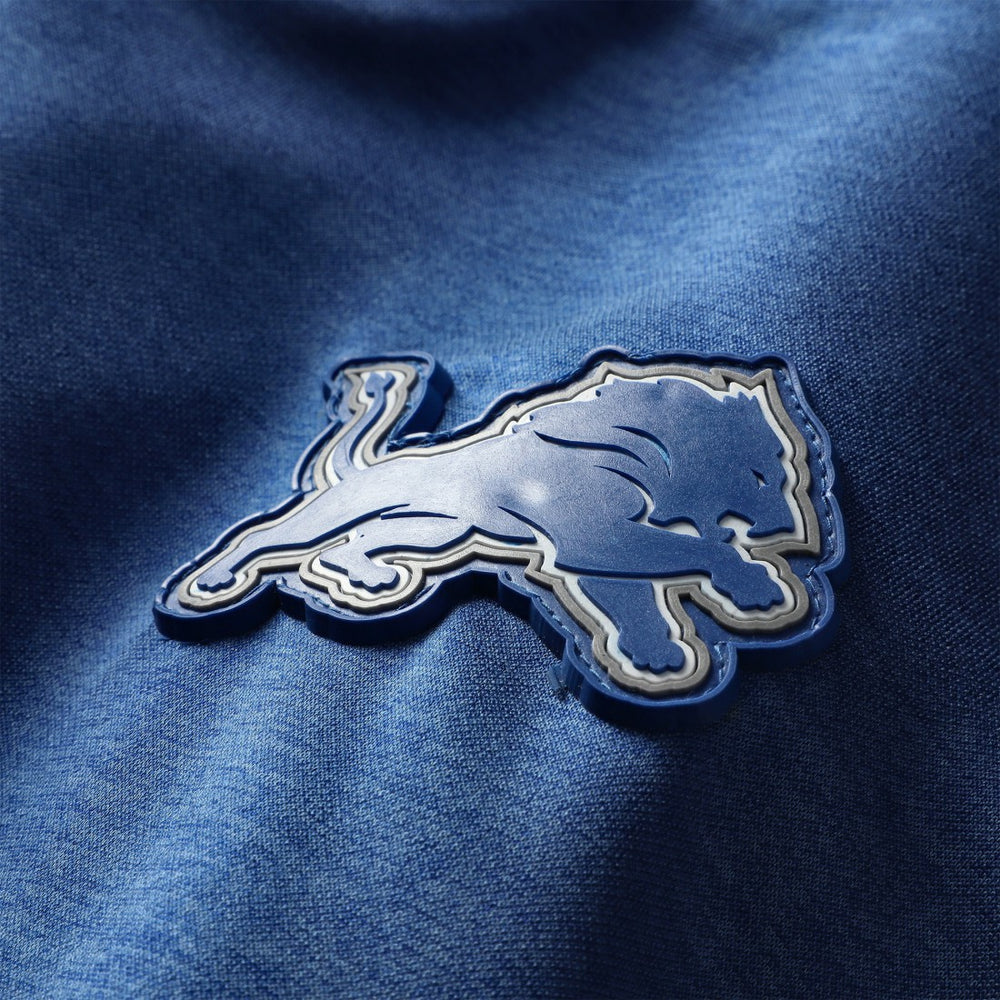 Detroit Lions Women's Plus Size End Around Pass Full-Zip Hoodie - Blue - Fanatics