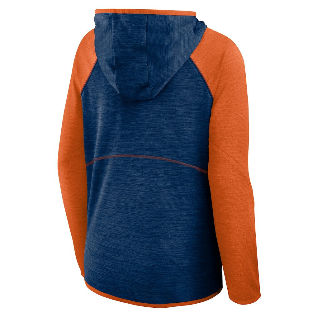 Chicago Bears Women's Plus Size End Around Pass Full-Zip Hoodie - Navy - Fanatics