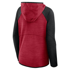 San Francisco 49ers Women's Plus Size End Around Pass Full-Zip Hoodie - Scarlet - Fanatics