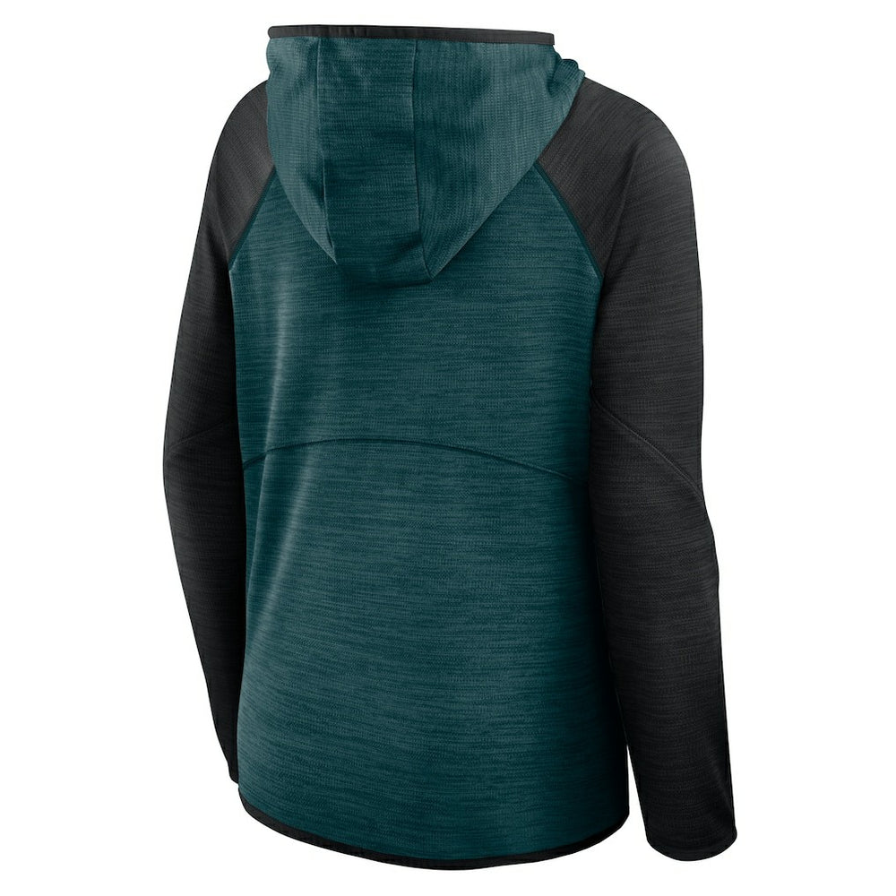 Philadelphia Eagles Women's Plus Size End Around Pass Full-Zip Hoodie - Midnight Green - Fanatics