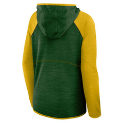 Green Bay Packers Women's Plus Size End Around Pass Full-Zip Hoodie - Green - Fanatics