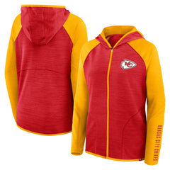 Kansas City Chiefs Women's Plus Size End Around Pass Full-Zip Hoodie - Red - Fanatics