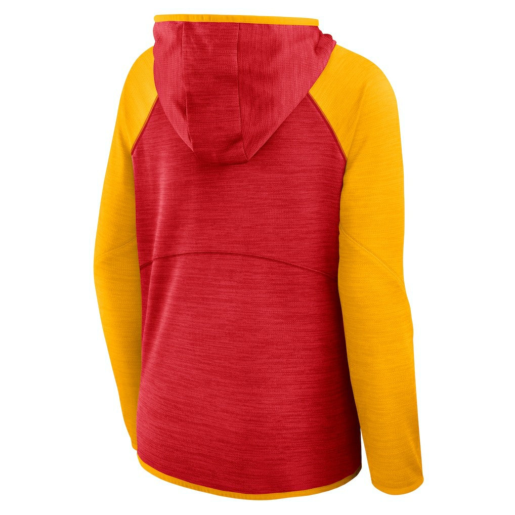 Kansas City Chiefs Women's Plus Size End Around Pass Full-Zip Hoodie - Red - Fanatics