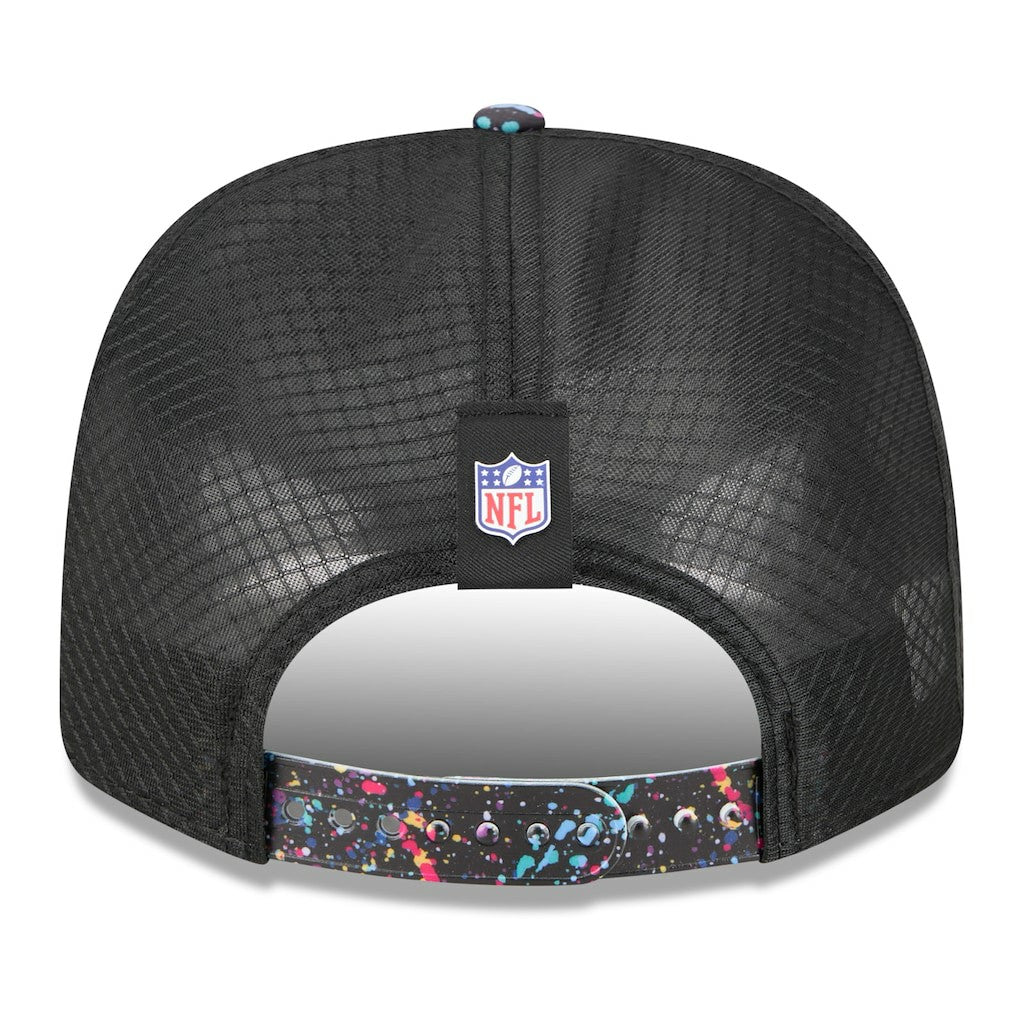 Dallas Cowboys New Era 2025 NFL Crucial Catch 9SEVENTY Adjustable Hat - Black - NFL