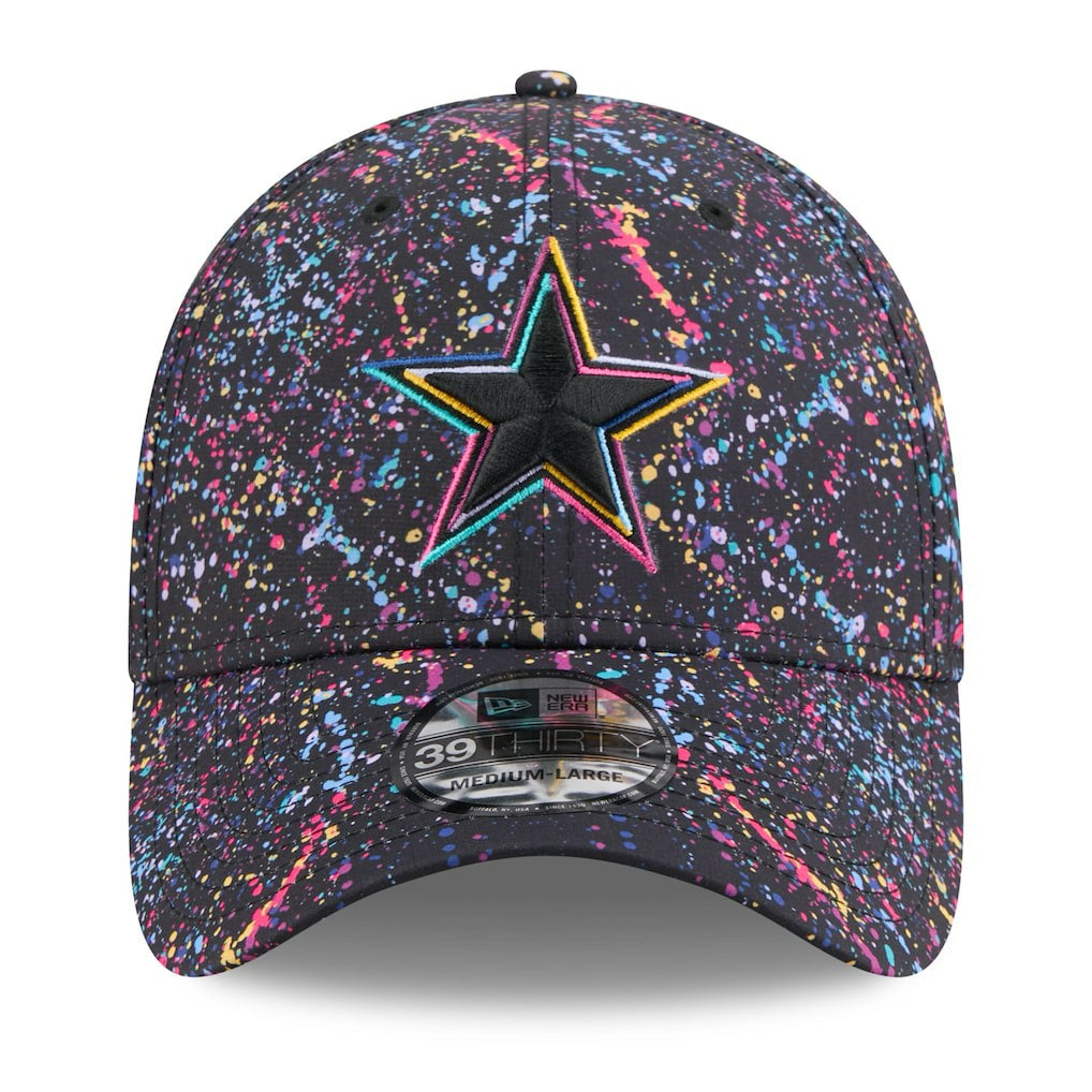 Dallas Cowboys New Era 2025 NFL Crucial Catch 39THIRTY Flex Hat - Black - NFL