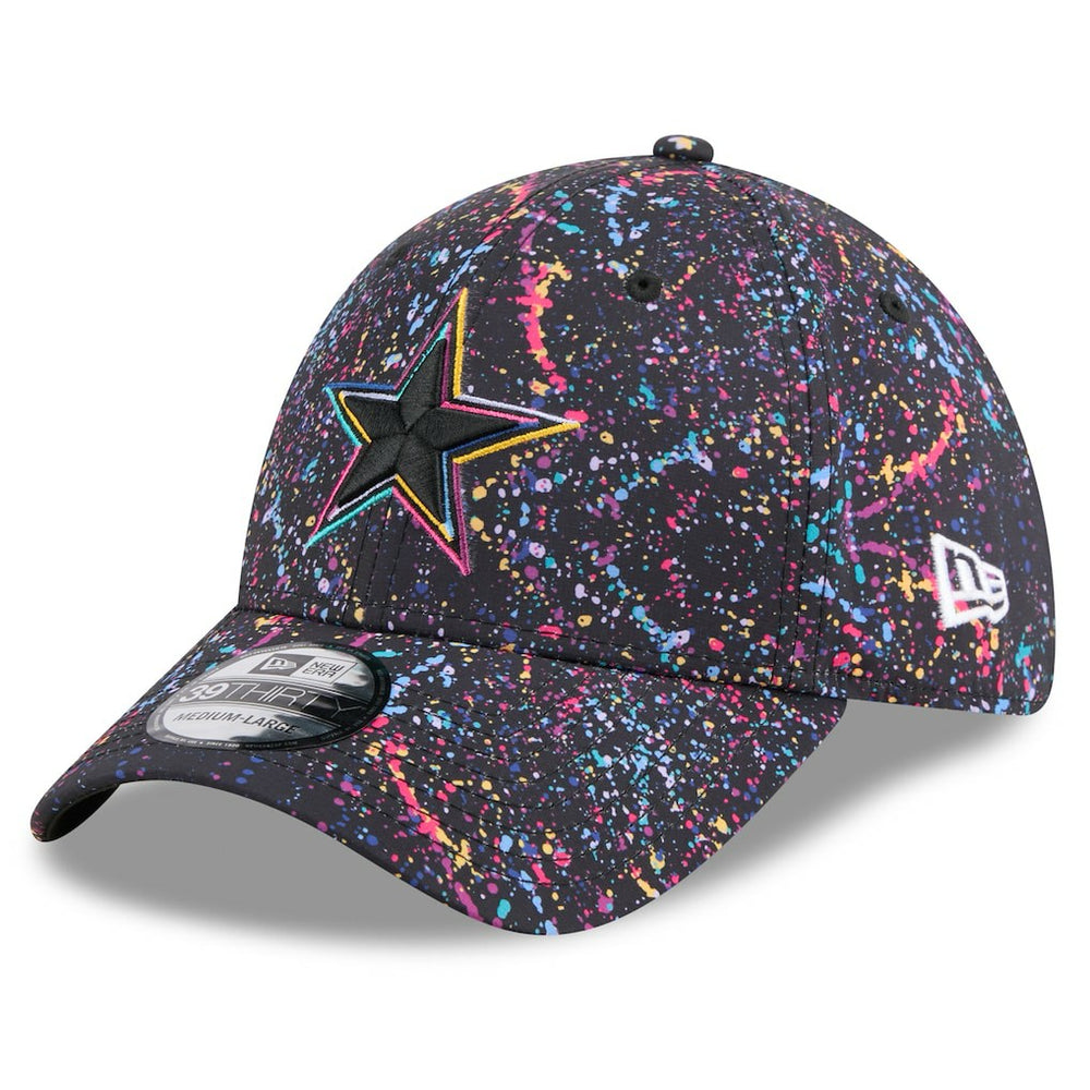 Dallas Cowboys New Era 2025 NFL Crucial Catch 39THIRTY Flex Hat - Black - NFL