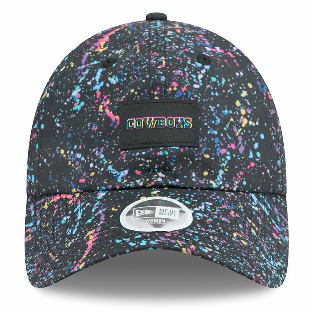 Dallas Cowboys New Era Women's 2025 NFL Crucial Catch Pony Tail Adjustable Hat - Black - NFL