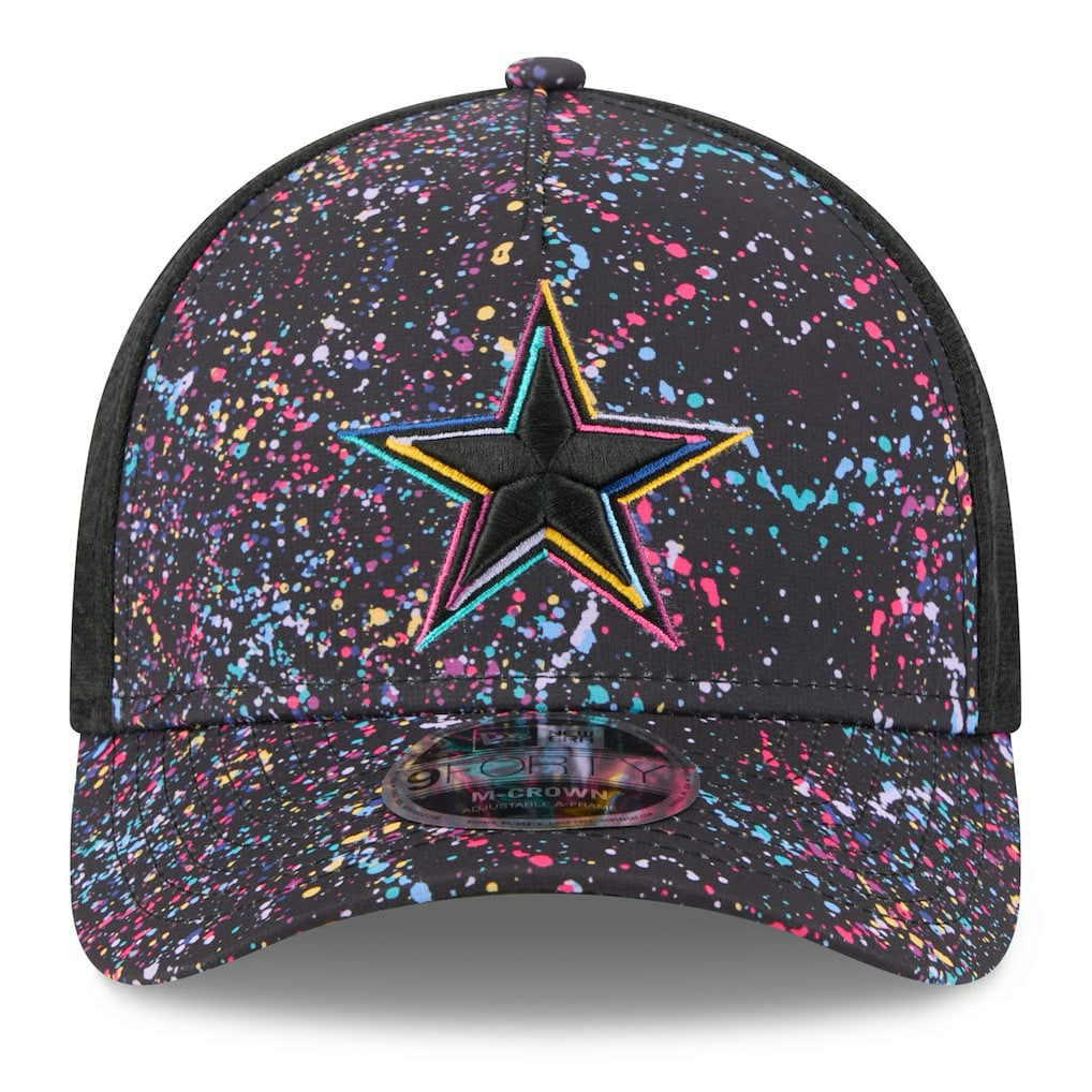 Dallas Cowboys New Era Youth 2025 NFL Crucial Catch 9FORTY Adjustable Hat - Black - NFL