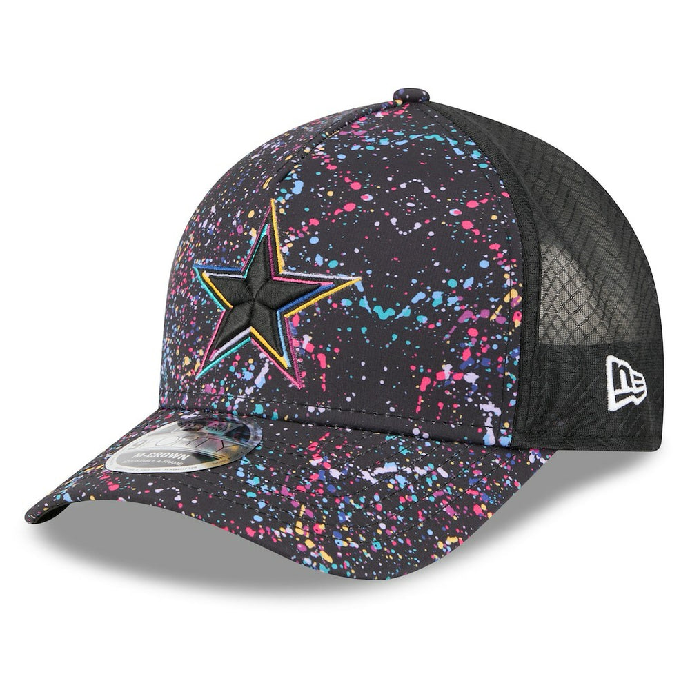 Dallas Cowboys New Era Youth 2025 NFL Crucial Catch 9FORTY Adjustable Hat - Black - NFL