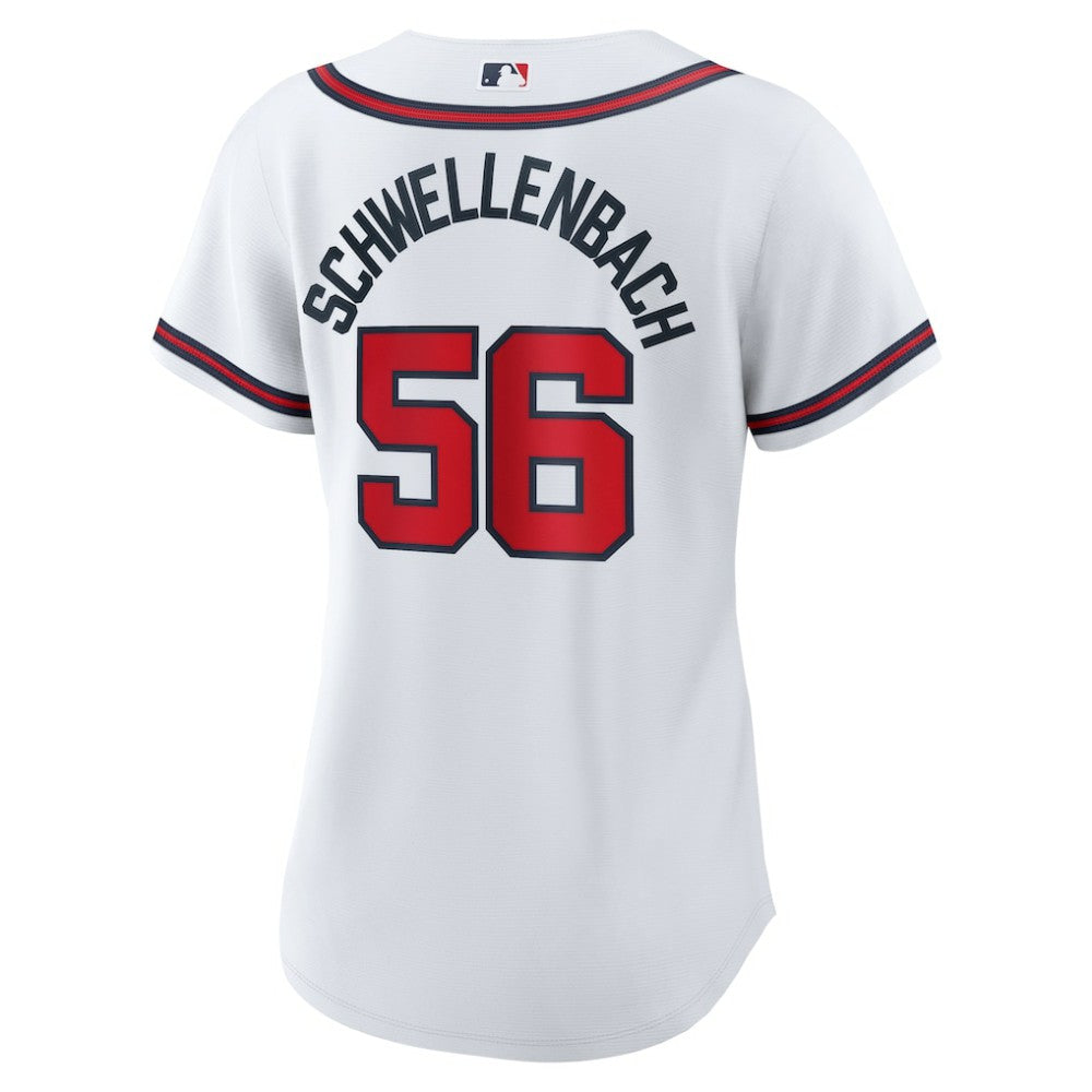 Spencer Schwellenbach Atlanta Braves Nike Women's Home Replica Jersey for sale