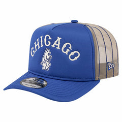 Chicago Cubs New Era Vintage Arched Foam Front 9FIFTY A-Frame Adjustable Trucker Hat Online