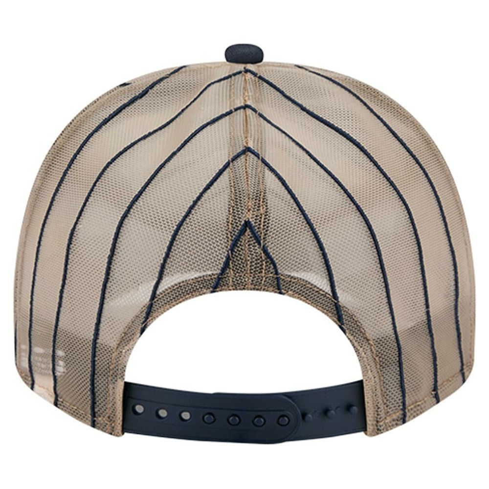 Detroit Tigers New Era Vintage Arched Foam Front 9FIFTY A-Frame Adjustable Trucker Hat Outlet