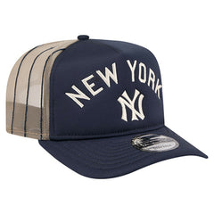 New York Yankees New Era Vintage Arched Foam Front 9FIFTY A-Frame Adjustable Trucker Hat Online