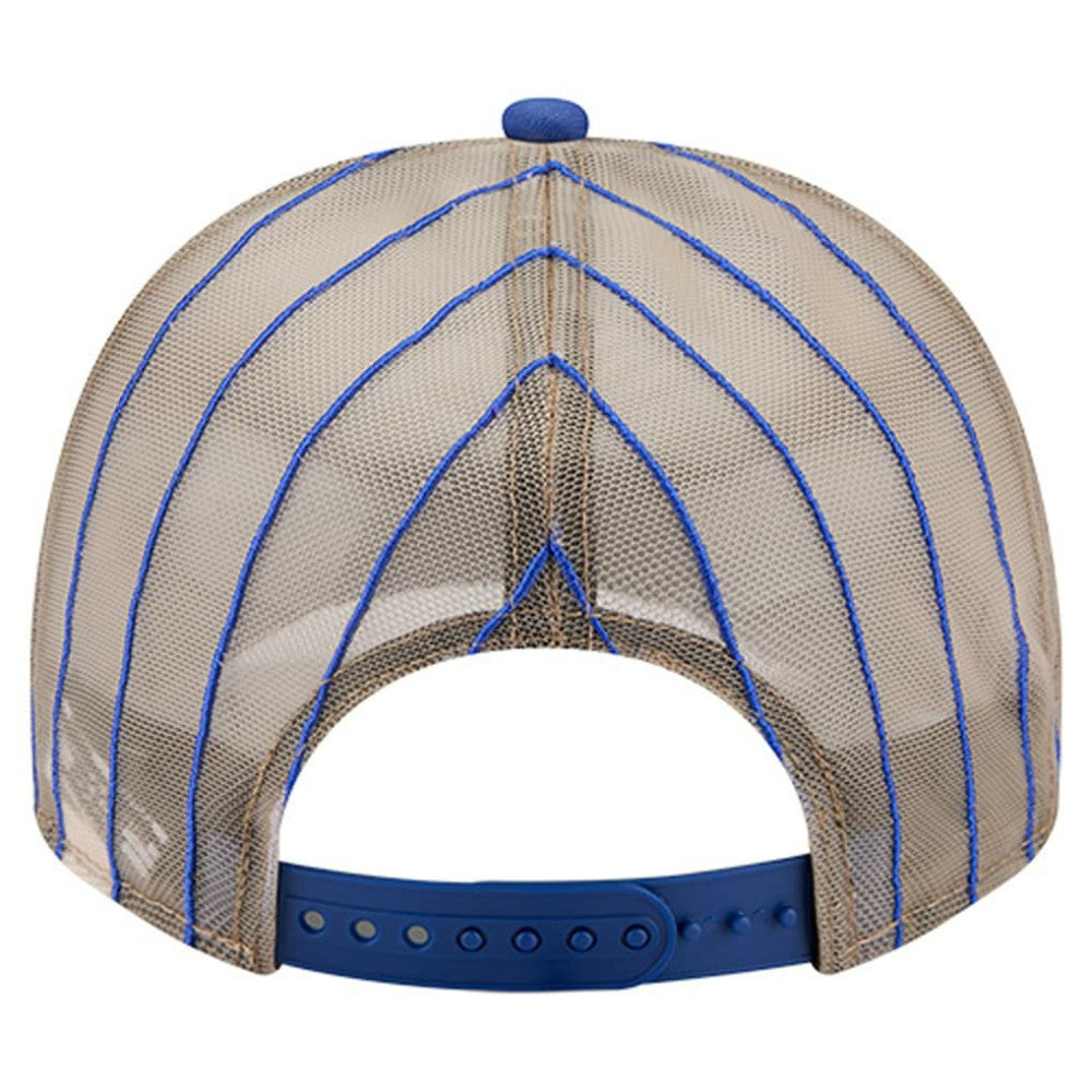 New York Mets New Era Vintage Arched Foam Front 9FIFTY A-Frame Adjustable Trucker Hat Outlet