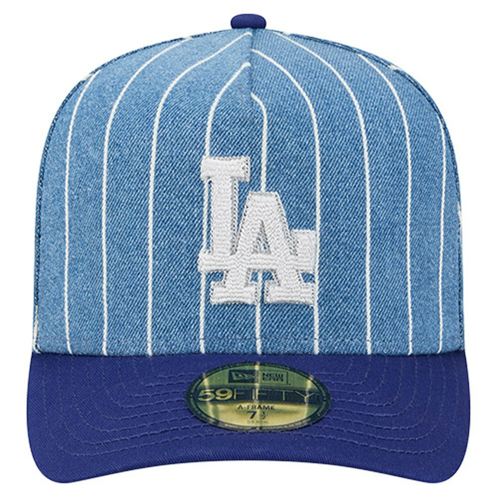 Los Angeles Dodgers New Era Parallel A-Frame 59FIFTY Fitted Hat for sale