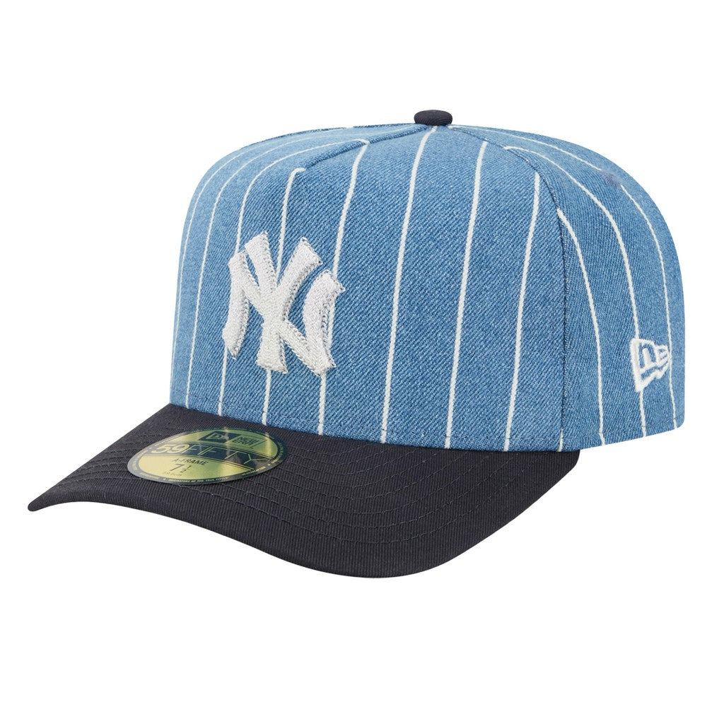 New York Yankees New Era Parallel A-Frame 59FIFTY Fitted Hat Outlet
